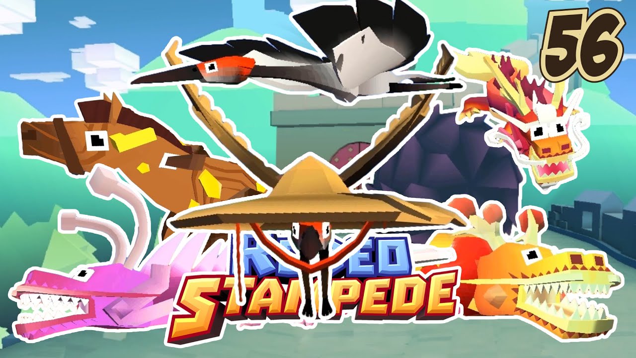 GRULLA Y PANGOLÍN - GRAN MURALLA | Rodeo Stampede: Sky Zoo Safari #HD56