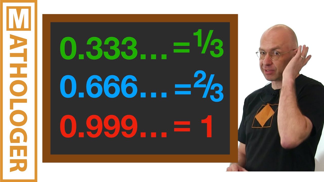 9.999... really is equal to 10