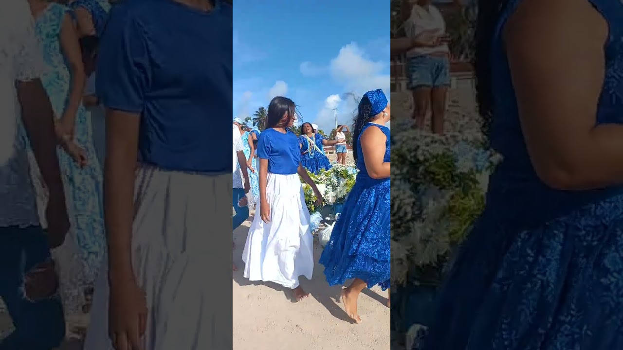 toque em homenagem a nossa mãe Iemanjá do  terreiro de mãe Nina da Oxum 08/12/24