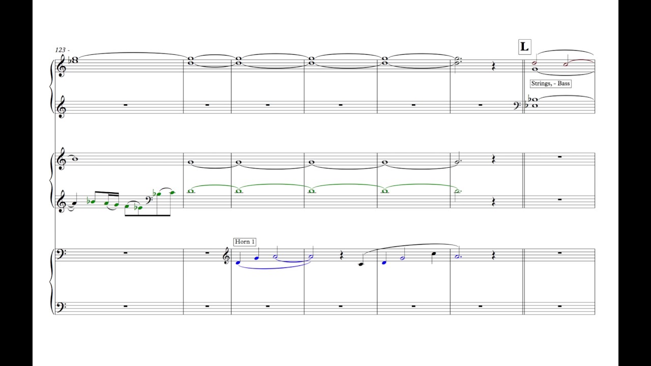 Symphony No. 1, Mov. 1 (w/score reduction)