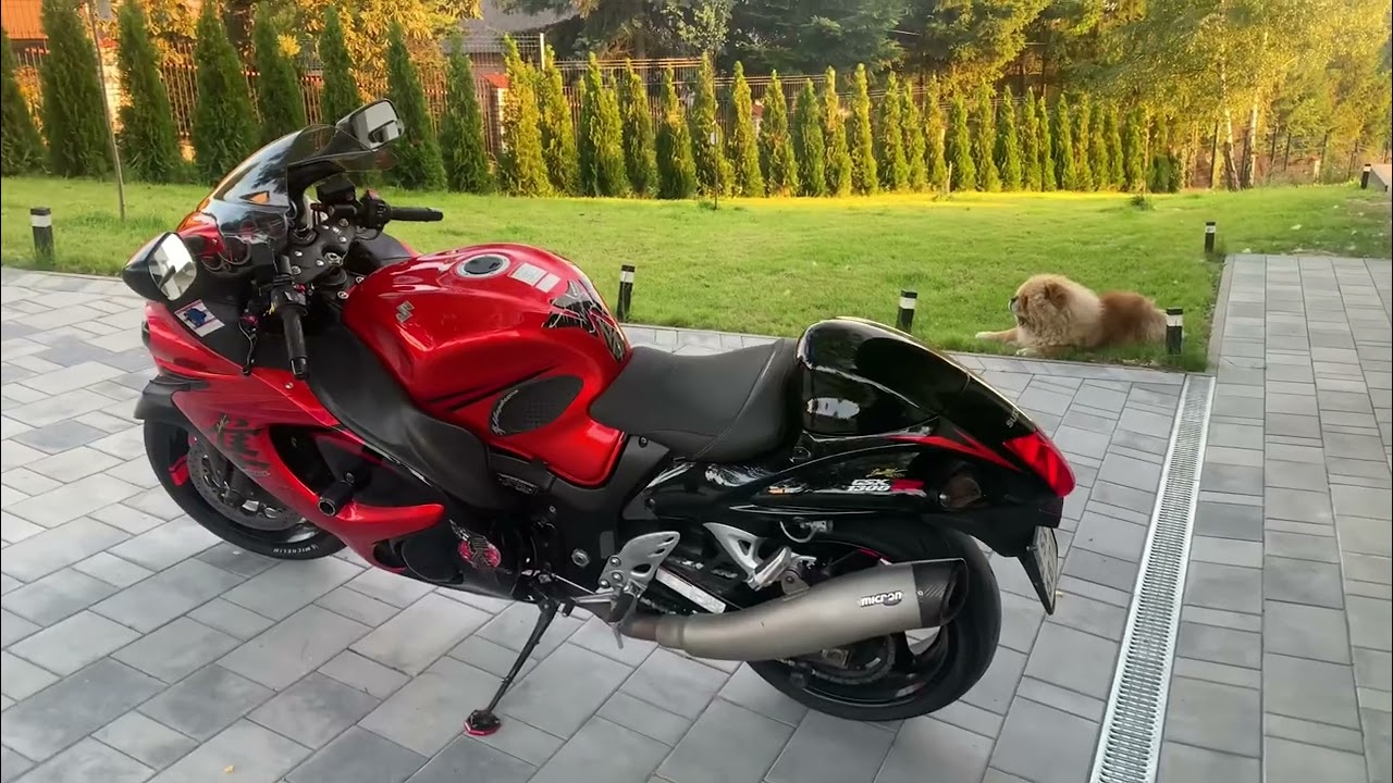 Suzuki Hayabusa GSX1300R 2008 cold start