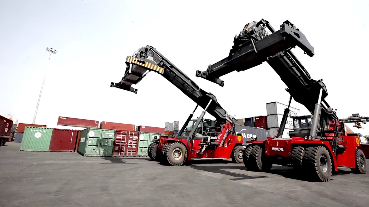 Indital Reachstackers at ECCT Chennai