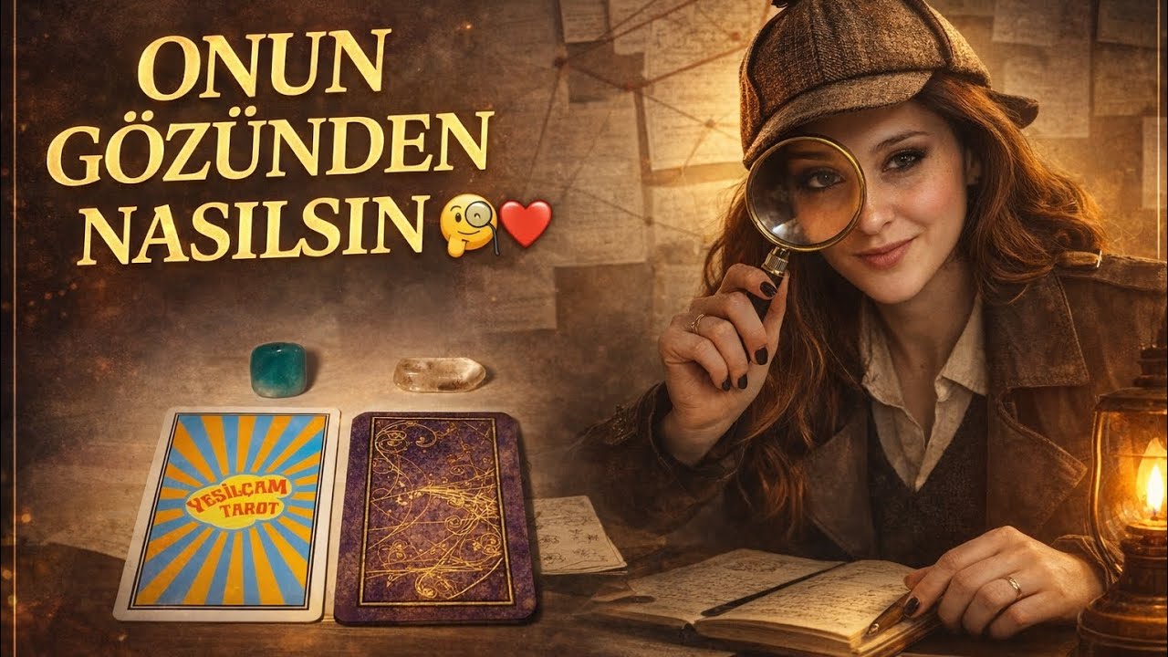 Aklındaki Kişinin Gözünden Sen ve İlişkiniz Nasıl Görünüyor ❣️🧐DESTE SEÇMELİ #tarot 