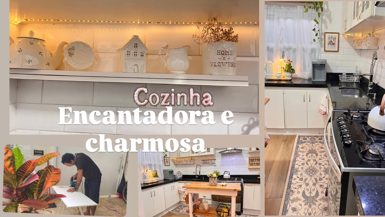 Decoração nova na cozinha, mais charmosa 
