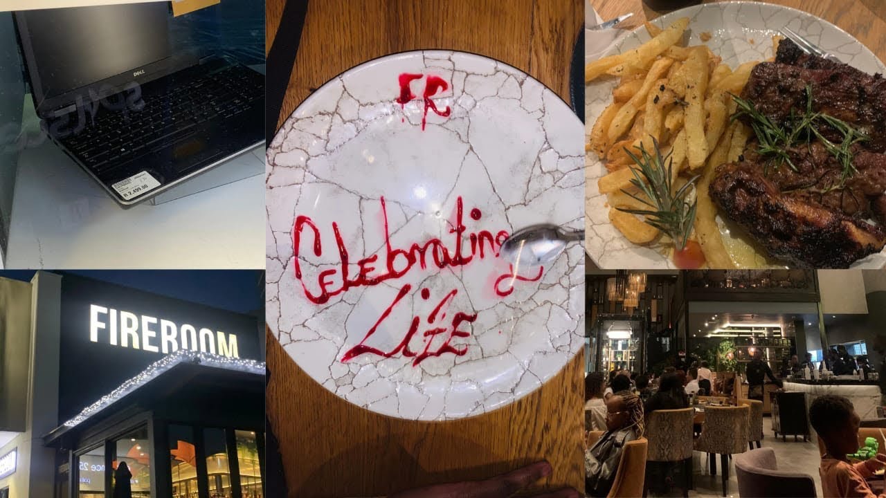 Vlog:Buying laptop 💻 & trying FIRE ROOM restaurant 🔥❤️
