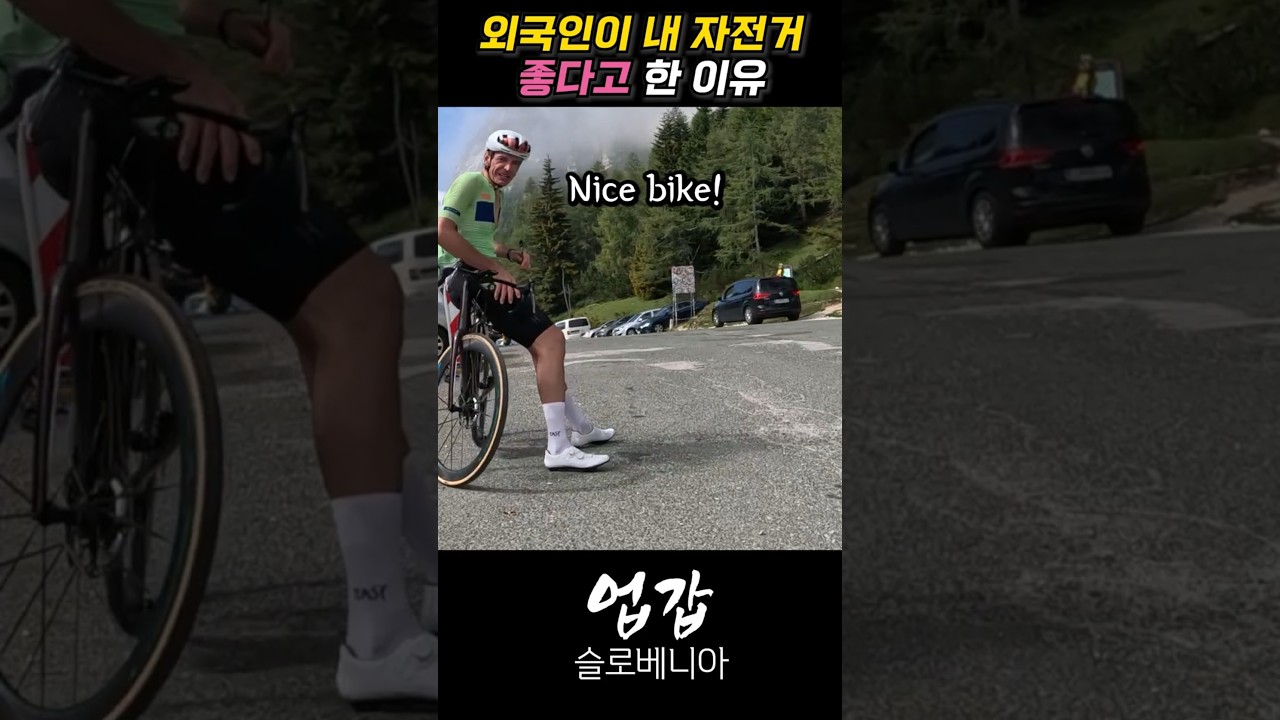 유럽에선 국내보다 좀 더 비싼자전거