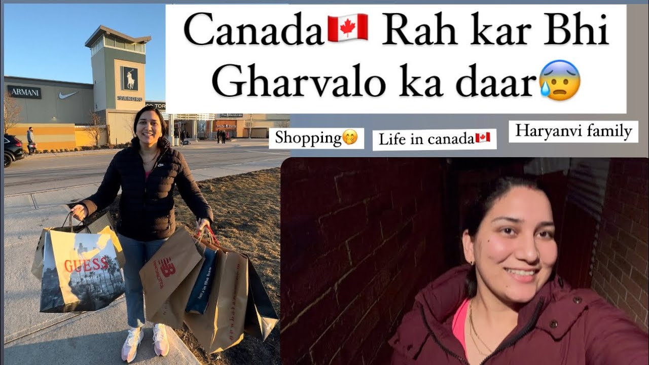 Gharvalo ka daar😰 | Kis Liye ki Itni Sari shopping🫢 | Life in canada 🇨🇦