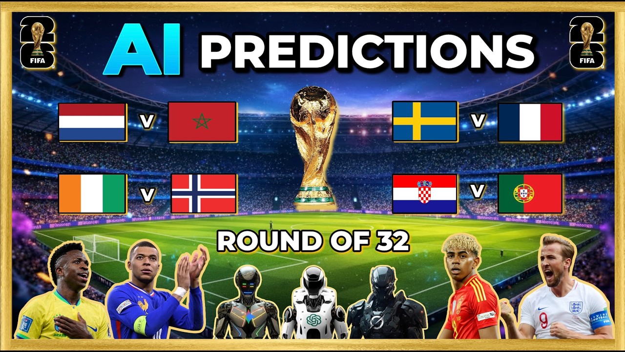 AI FIFA World Cup Predictions & Bets - Round of 32 (29th June - 4th July) Grok | ChatGPT | Gemini