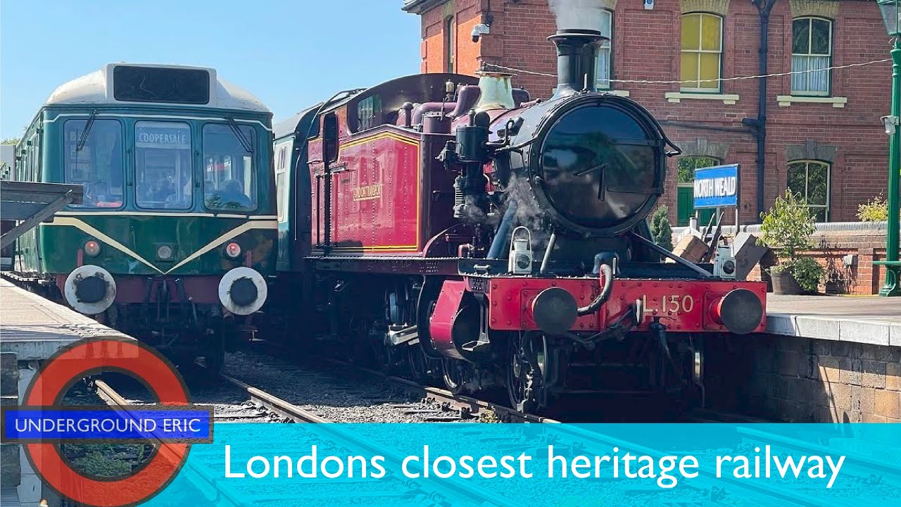 Epping Ongar Railway, visiting an ex London Transport heritage line!
