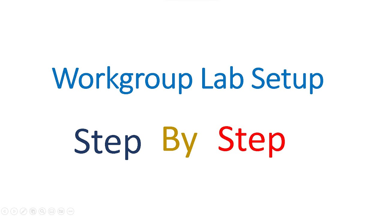Workgroup Lab Network