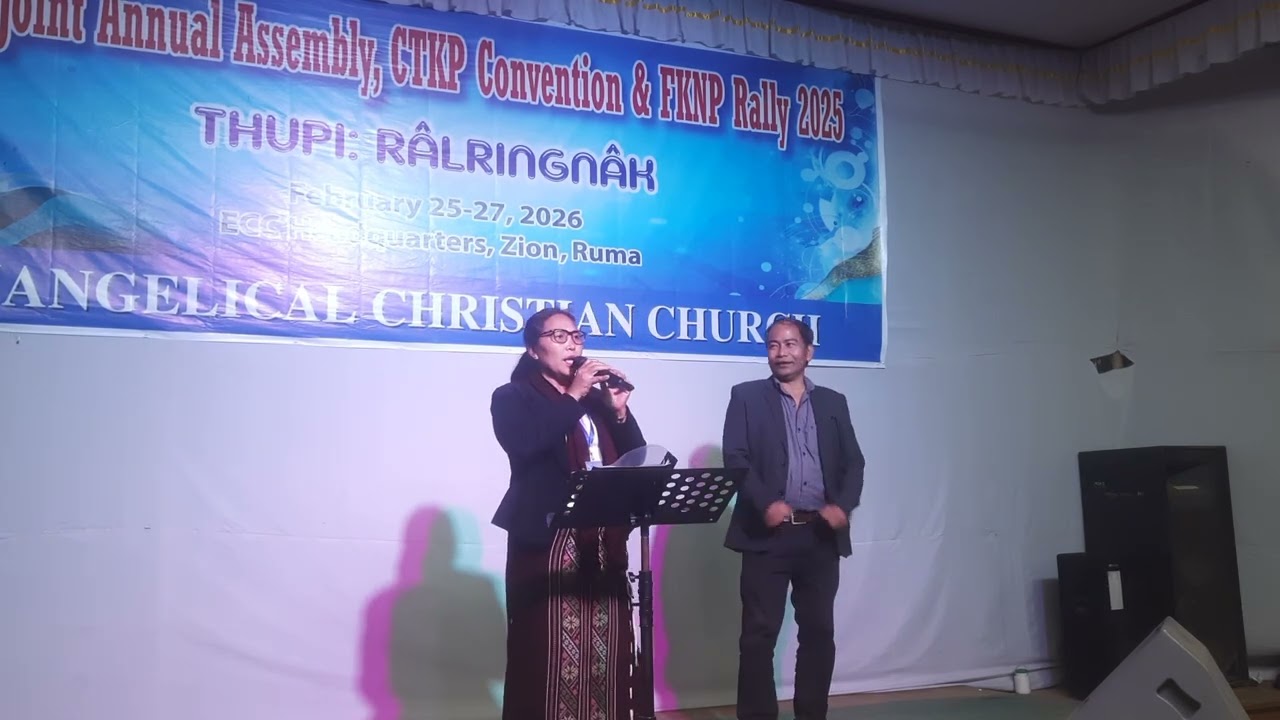 Pi Zingnunkung worship song || Bawm Gospel song || Annual Assembly || ECC Headquarters,  Ruma