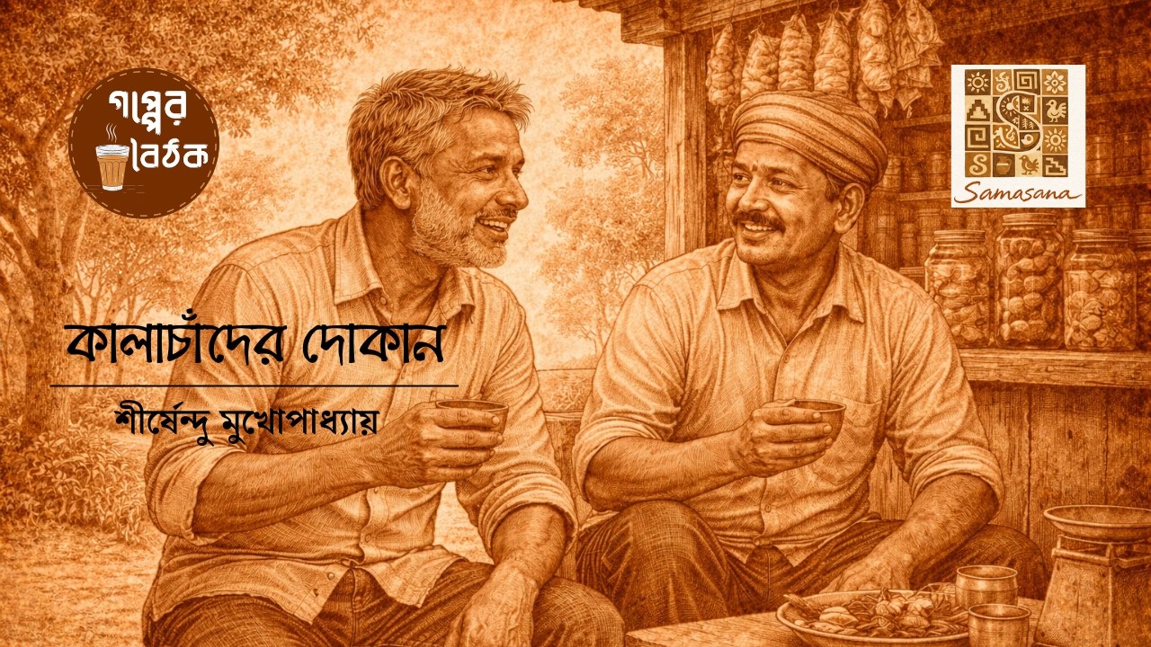 Gopper Boithok Episode 11- #KalachanderDokan-  #SirshenduMukhopadhyay- by Sri Santanil Ganguly