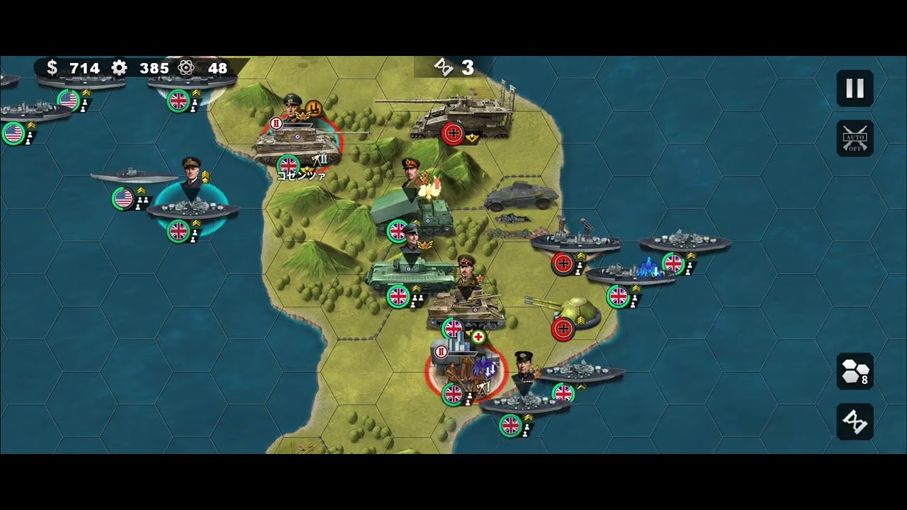 廃課金で行くノルマンディー上陸作戦悪夢 Part2