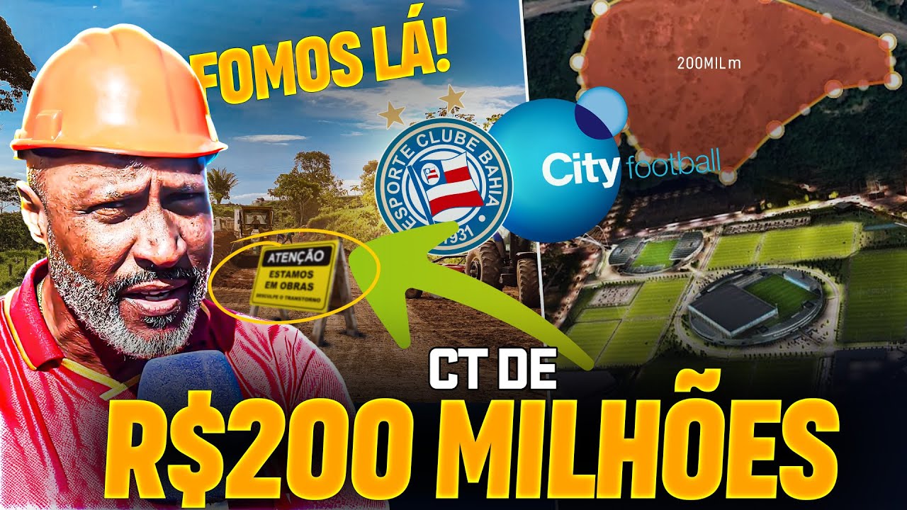 REPORTAGEM: FOMOS NO LOCAL ONDE VAI SER O NOVO CT DE R$ 200 MILHÕES DO BAHIA