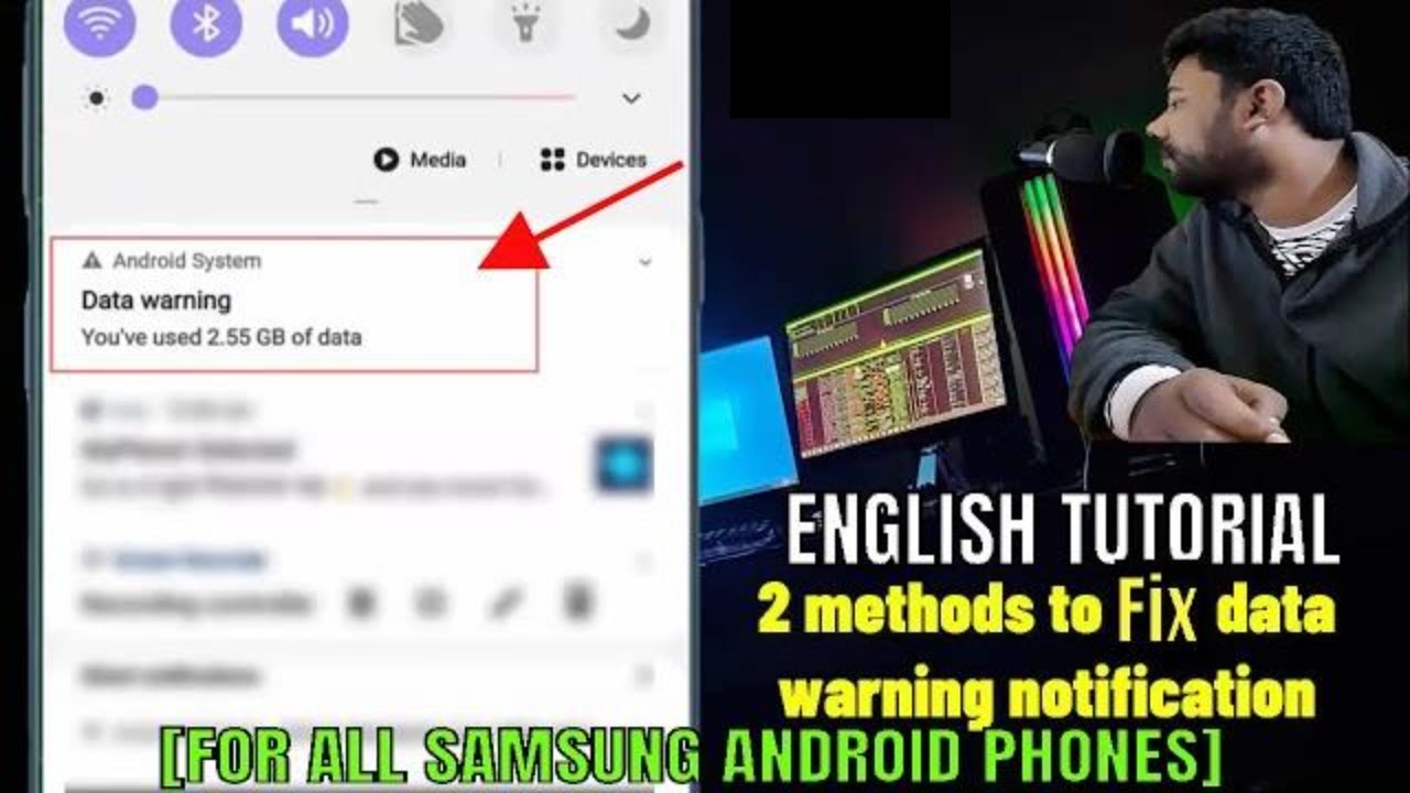 Android System Data Warning Samsung || How To Remove Data Warning Notification In Samsung Android