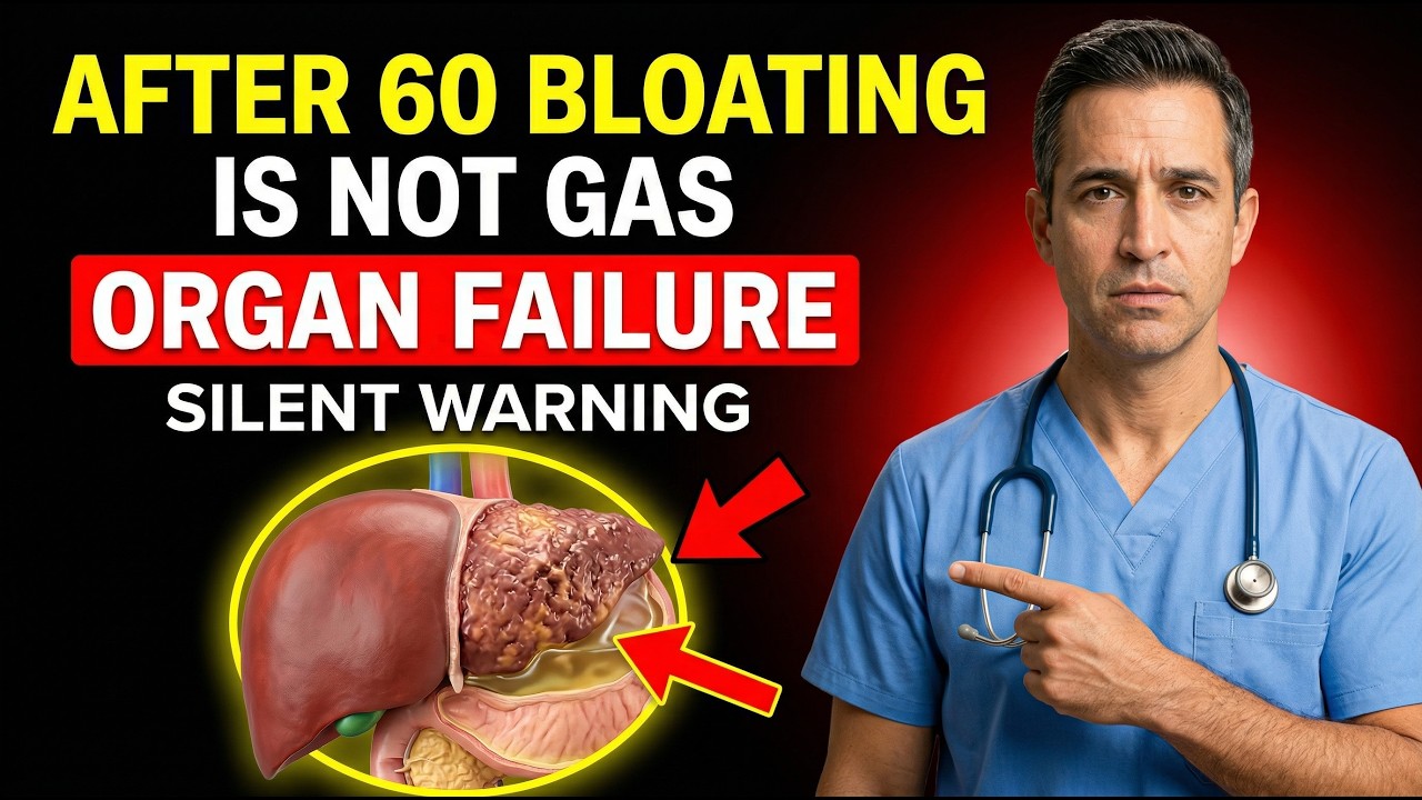 Your Bloating After 60 Is NOT Gas &mdash; It's a Silent Organ Failure Warning