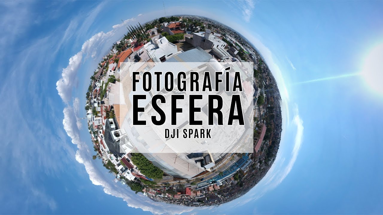 El modo esfera en DJI Spark