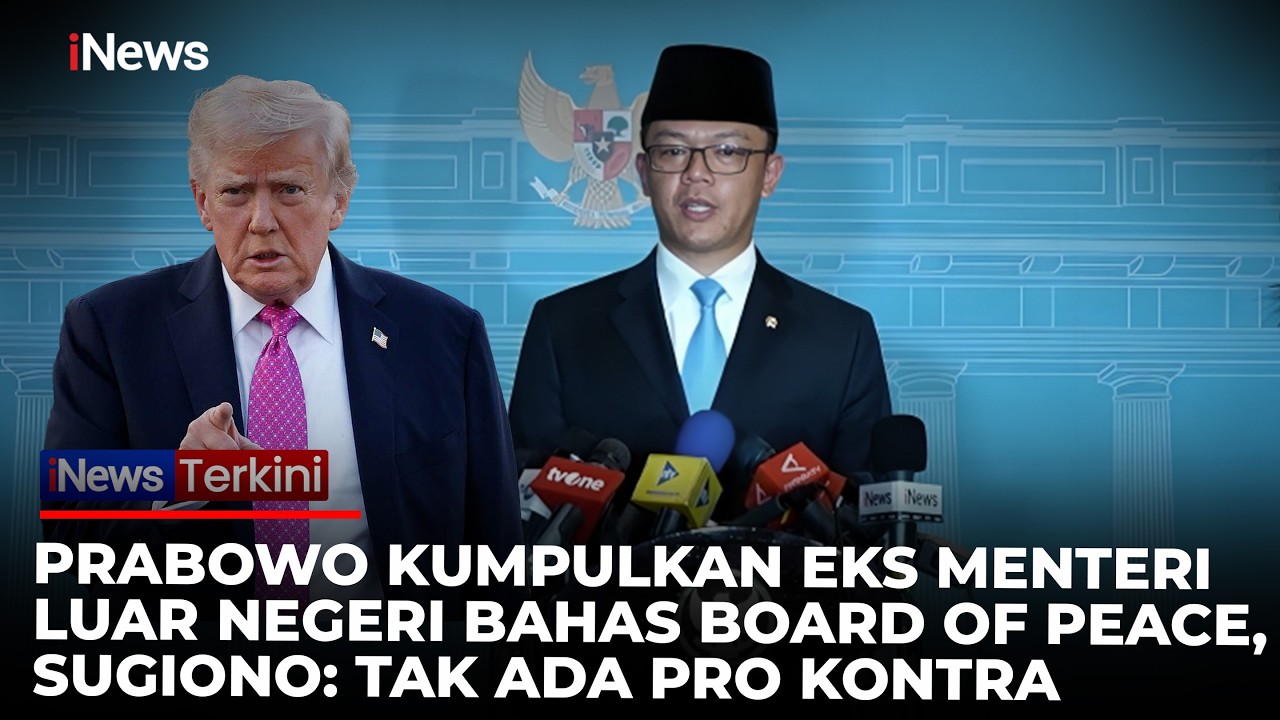 Menteri Sugiono Beber Isi Pertemuan Prabowo dengan Eks Menlu Bahas Dewan Perdamaian Trump