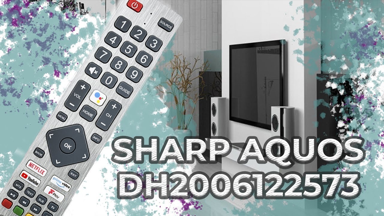 Пульт SHARP AQUOS DH2006122573 Bluetooth LC40BL5EA с микрофоном | Pulti.ua