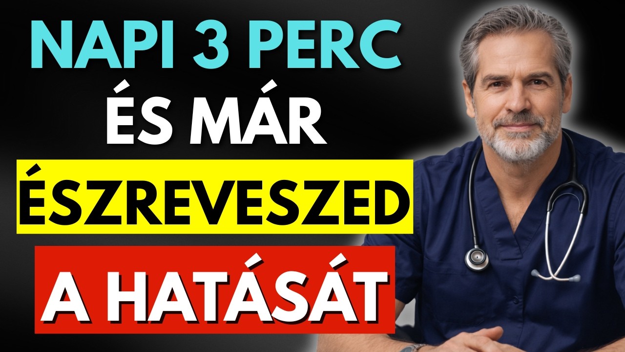 FÁJ A TÉRDED? CSINÁLD EZT MINDEN NAP 3 PERCIG
