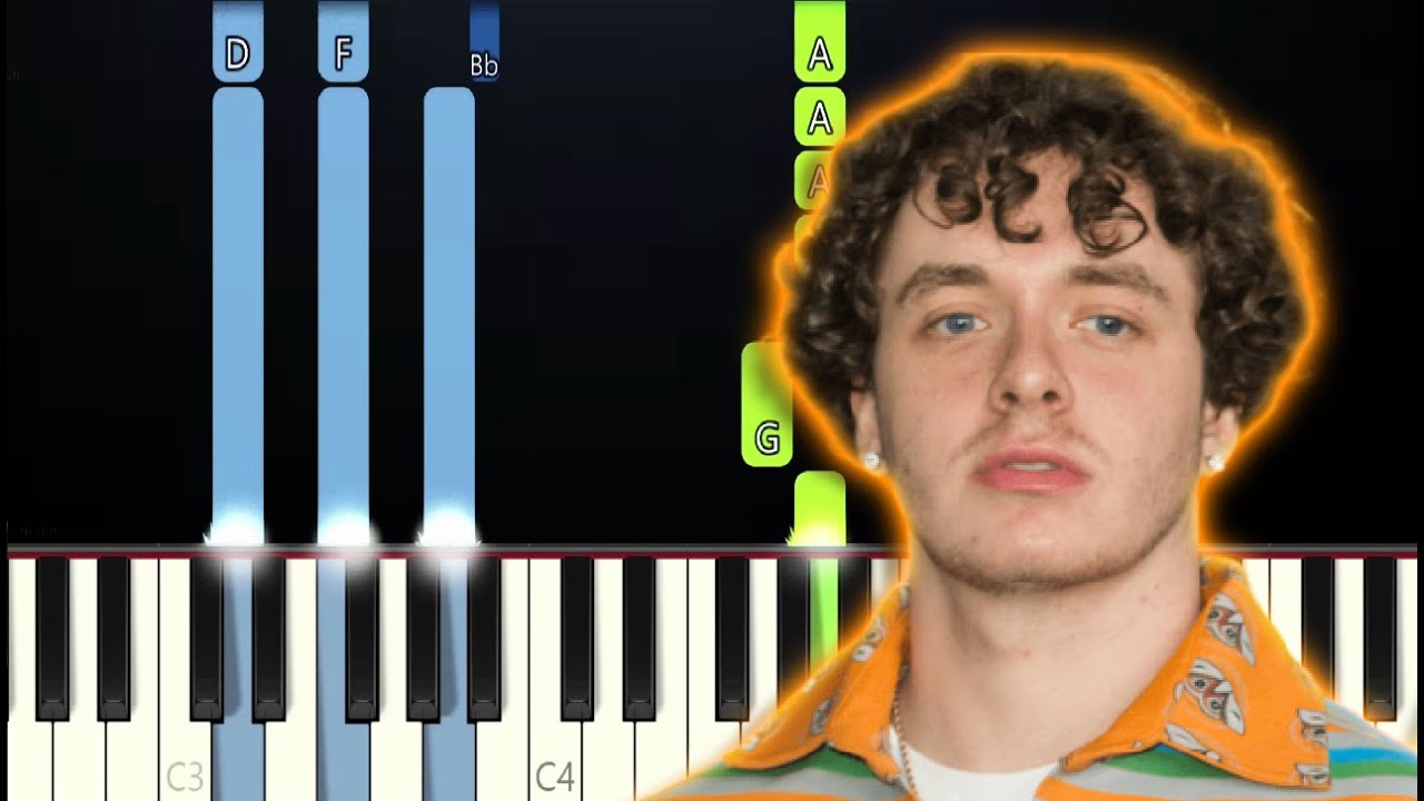 Jack Harlow - First Class (Piano Tutorial)