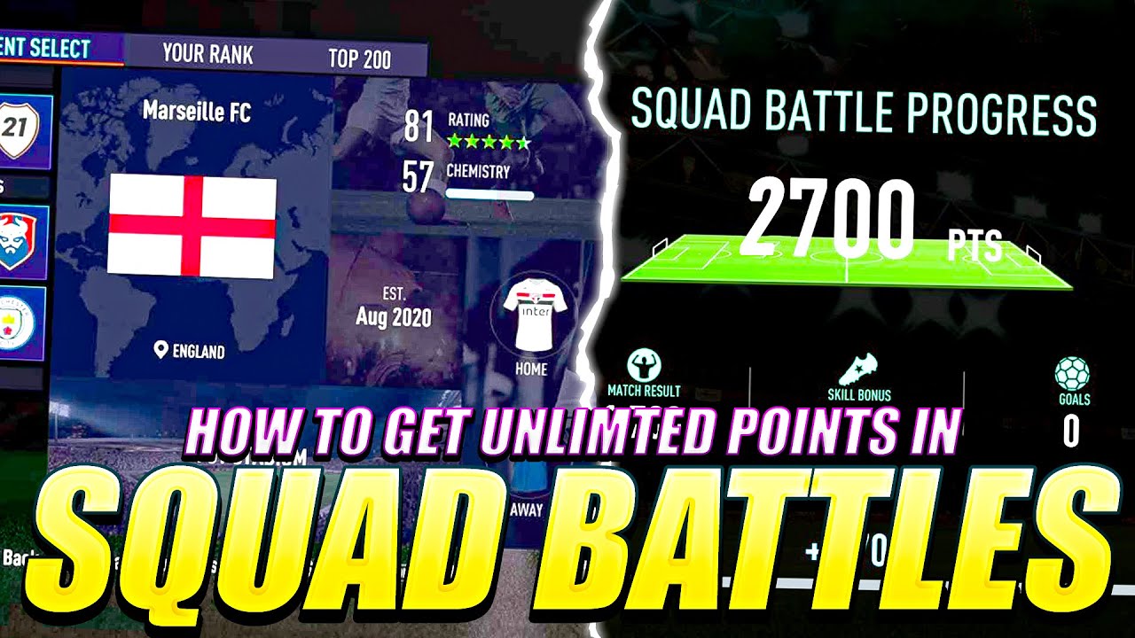 How to get UNLIMTED POINTS in SQUAD BATTLES - FIFA 21 ULTIMATE TEAM
