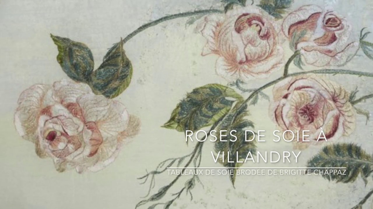 Roses de soie à Villandry