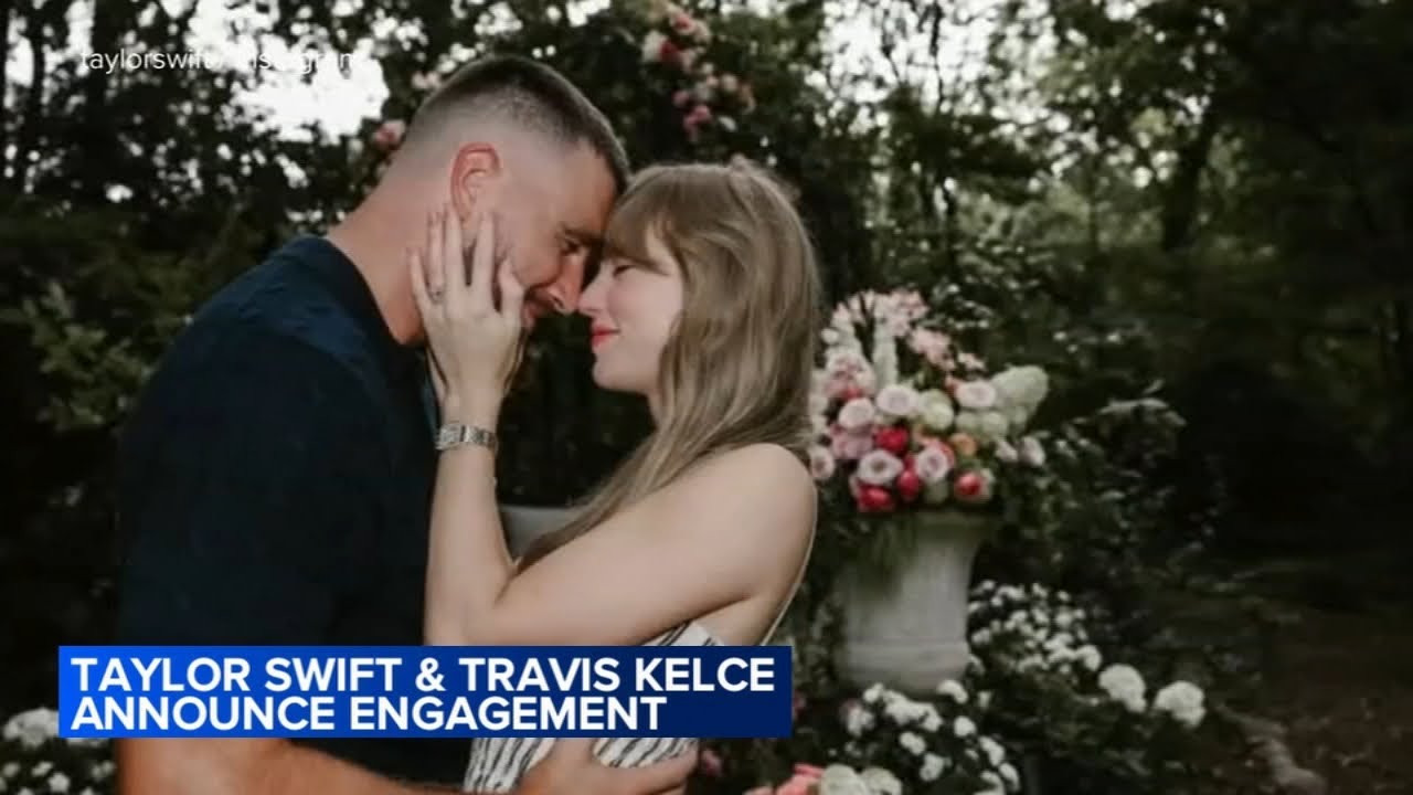 Chicagoans react to Taylor Swift and Travis Kelce getting engaged; local parties being planned