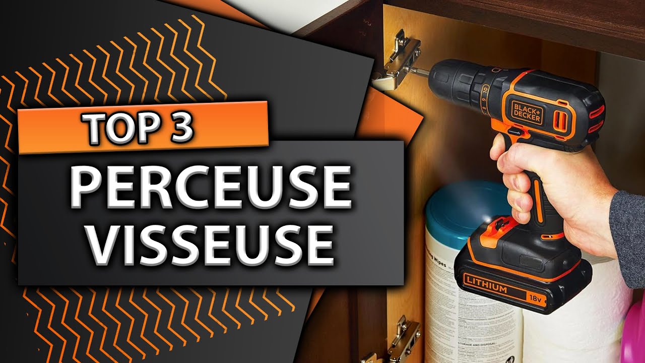 TOP 3 : Meilleure Perceuse Visseuse Sans Fil 2025