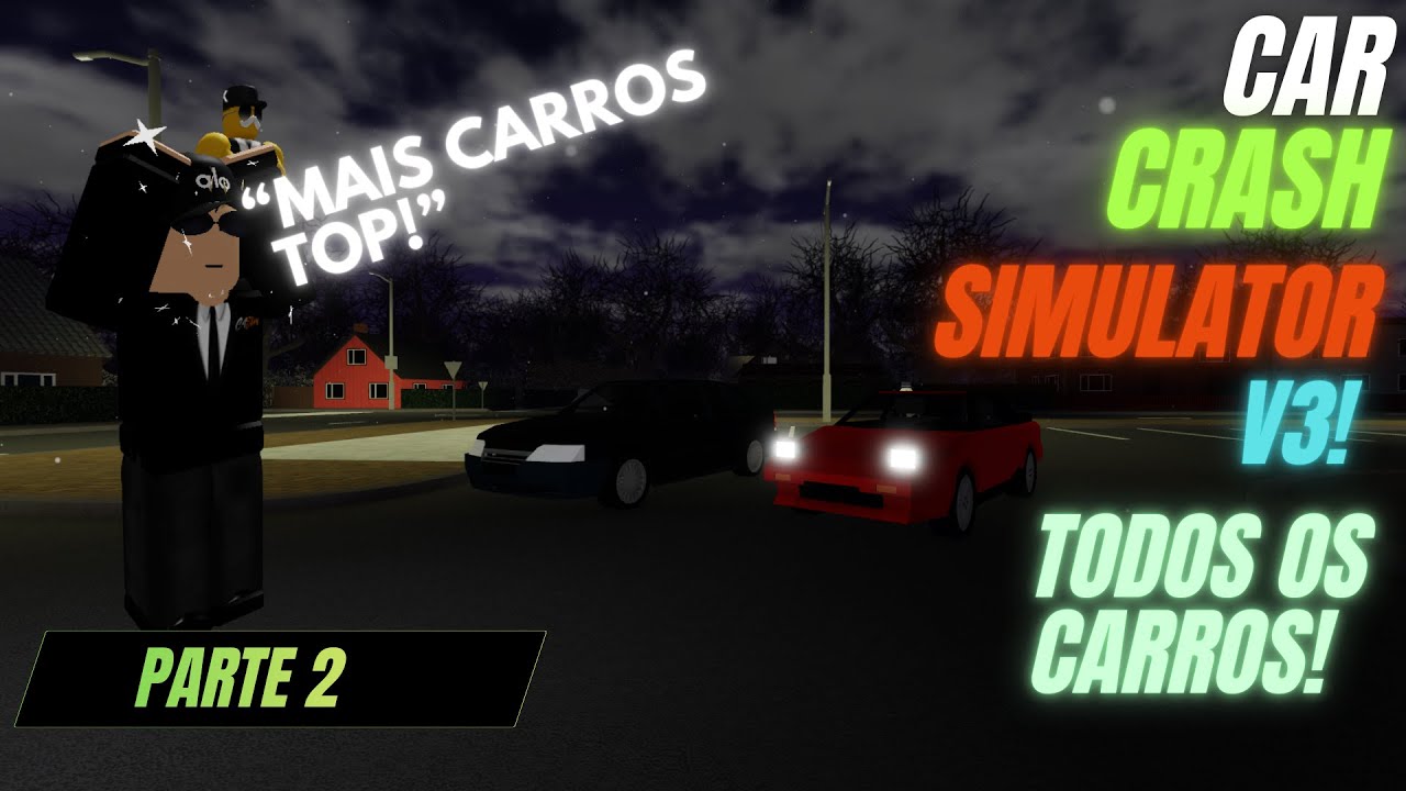 TODOS OS CARROS DO CAR CRASH V3 PARTE 2