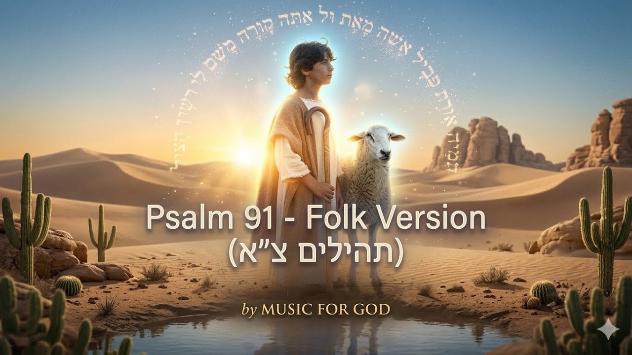 Psalm 91- תהילים 91- folk version- MUSIC FOR GOD