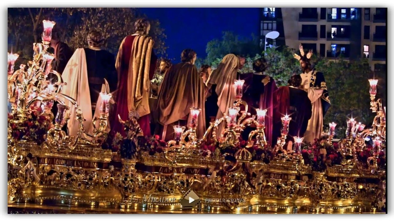 4K| SAGRADA CENA 2023 | SUBIDA BARRIO OBRERO | DOMINGO DE RAMOS HUELVA