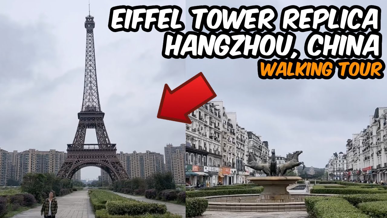 Tianducheng: La copia de Paris en China 🇨🇳 / Life in china 289 / (4K)