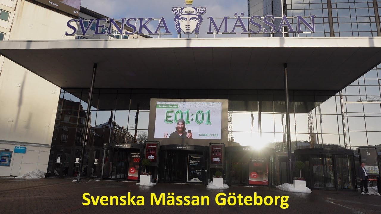 Swedish Exhibition Centre Gothenburg, Transport.