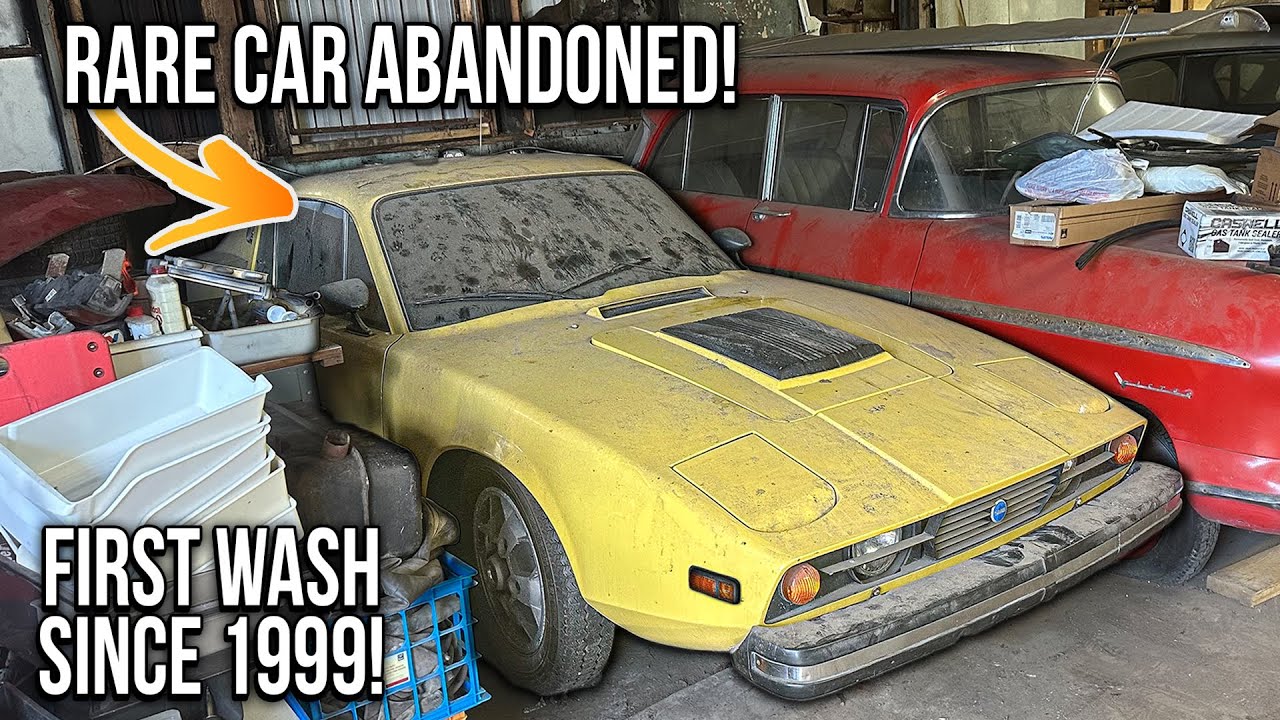 Заброшенный с 1999 года: Saab Sonett | Первая мойка за 24 года! | Детейлинг и реставрация автомоб...