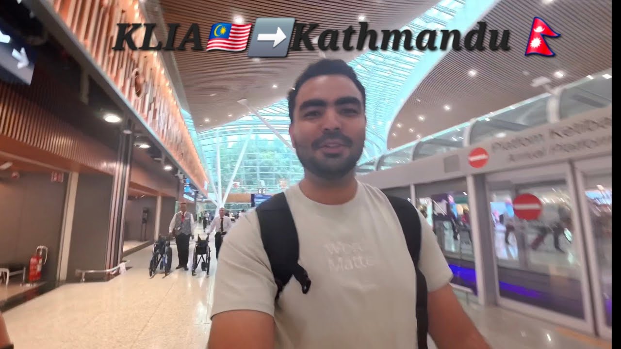 From KLIA 🇲🇾 to Kathmandu 🇳🇵 | Solo Backpacker