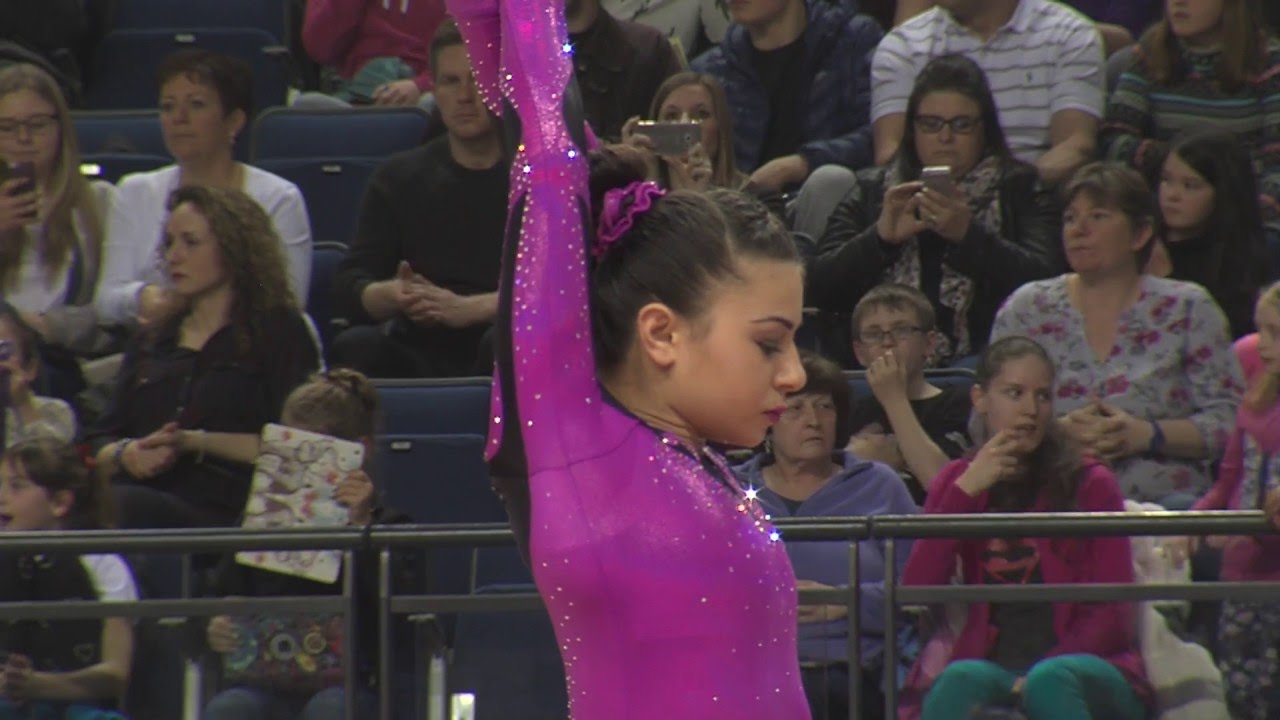 Claudia FRAGAPANE GOLD Floor 2016 Women's Senior British All-Around