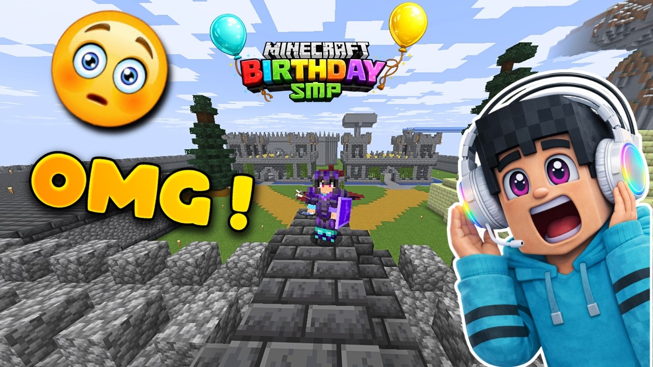 Minecraft Chill BIRTHDAY SMP  Game Streaming  #shorts #minecraft #livestream