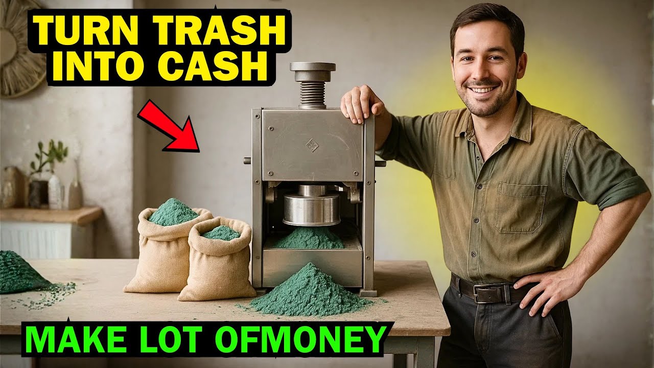 This Machine Turns Trash Into Cash Nobody Talks About It