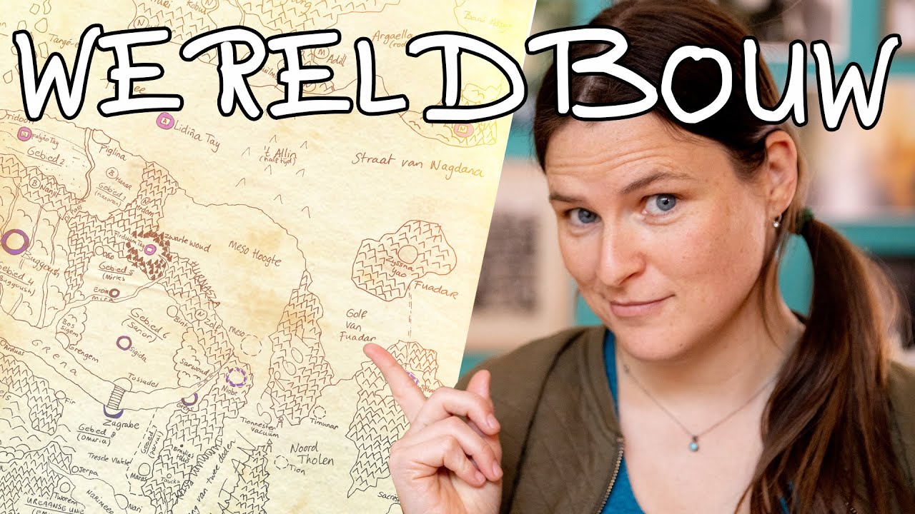 📚 Schrijven en WERELDBOUW | Hoe zet je een echte wereld neer | Robin Rozendal
