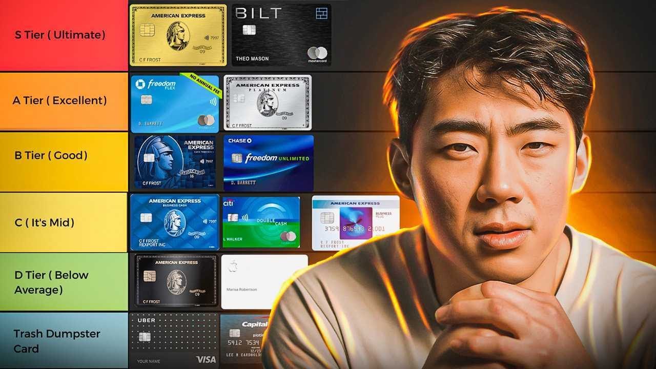 Credit Card Tier List: Ranking BEST to WORST (2025)