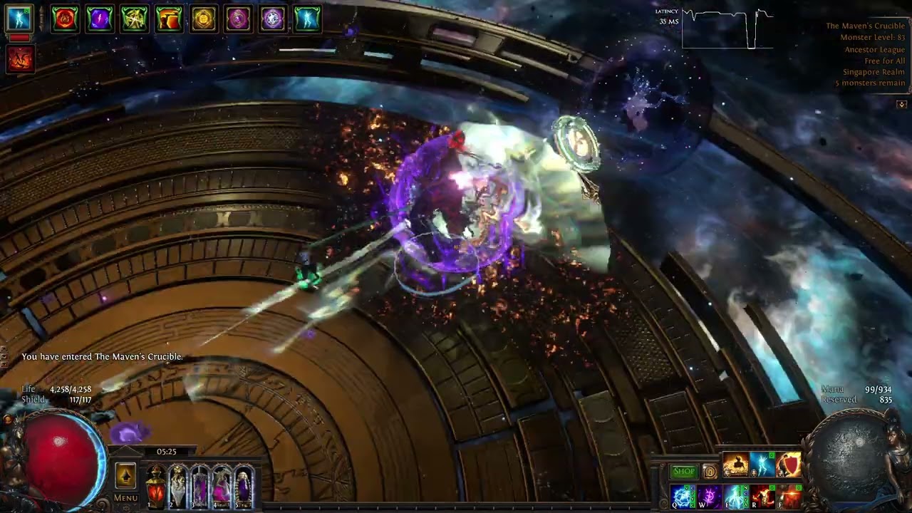 POE 3.22 Original Sin Strength Stacking vs The Feared