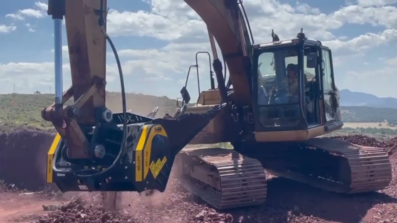The MB-L200 S2 Crushes Rocks for Eco-Friendly Construction