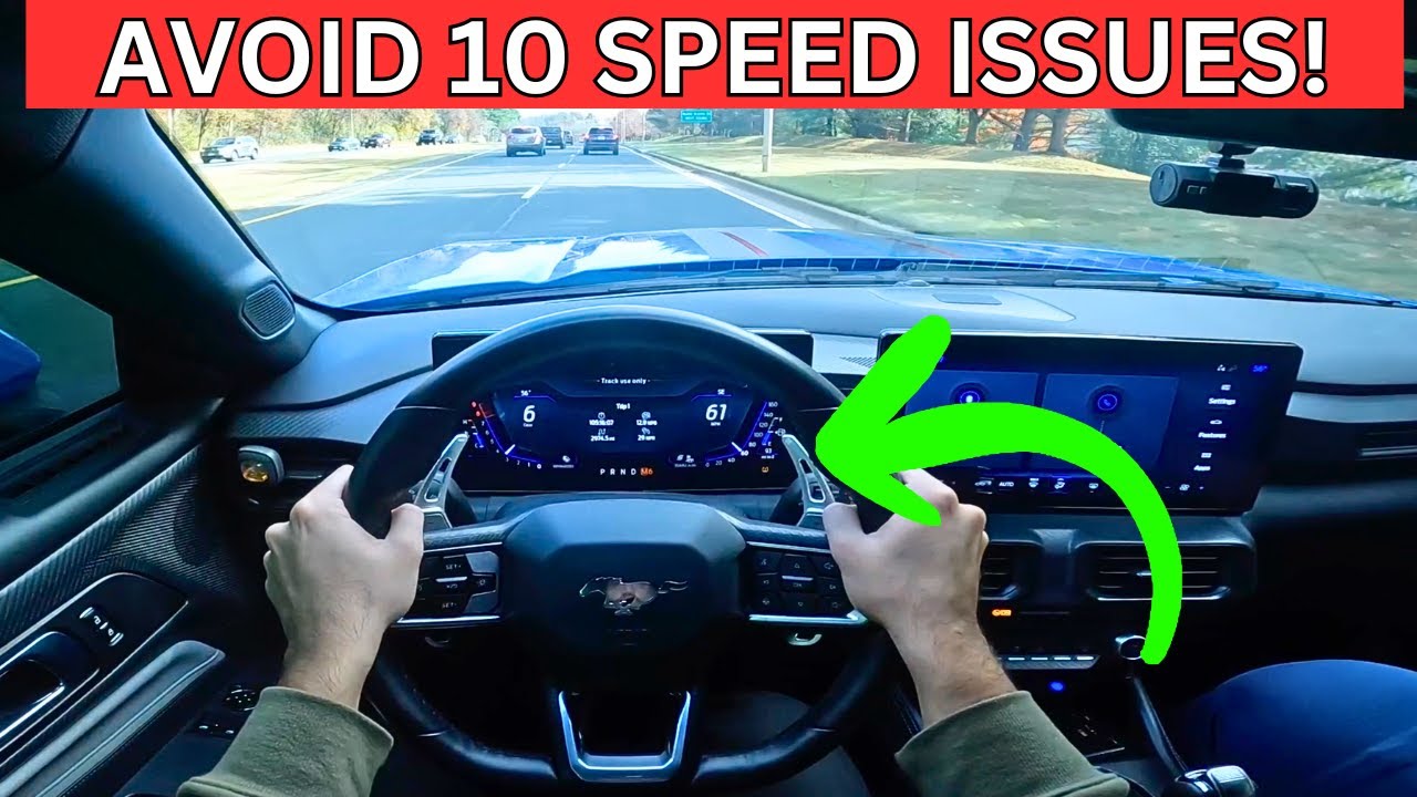 Основные принципы работы подрулевых переключателей на Mustang S650 GT | Не допускайте этой ошибки!