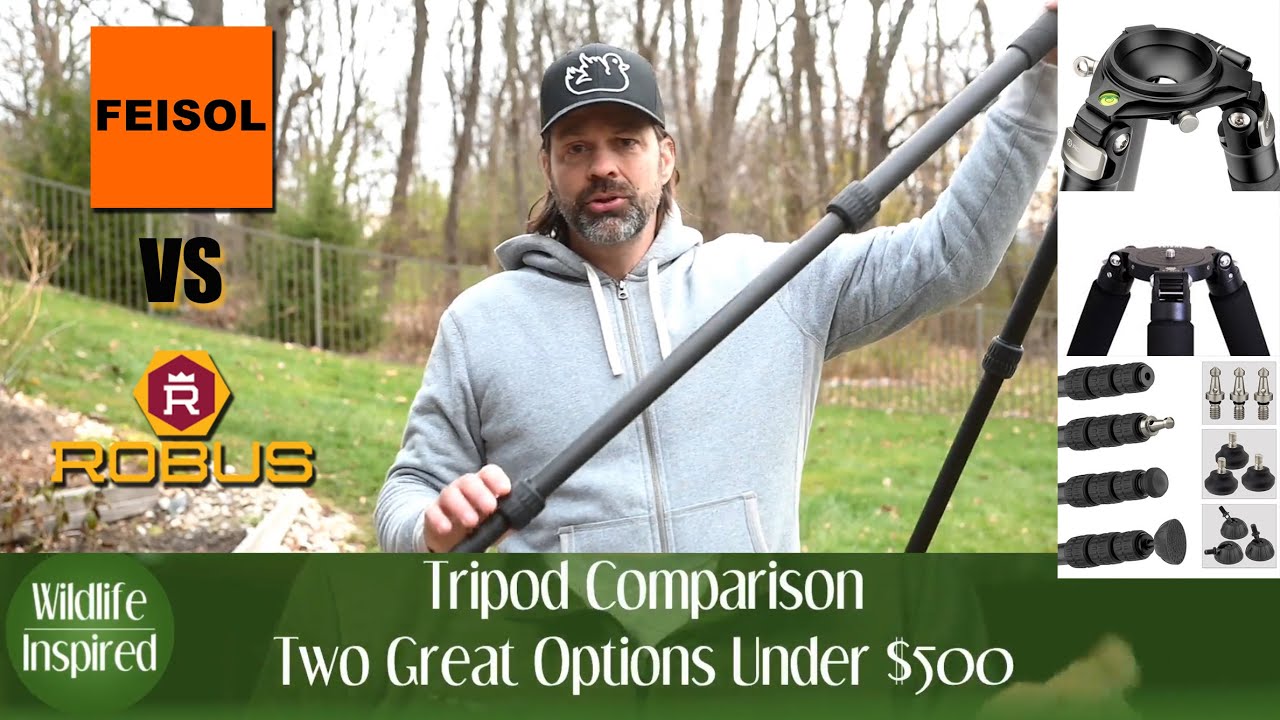 Comparing Tripods for Wildlife Photography - Feisol vs Robus