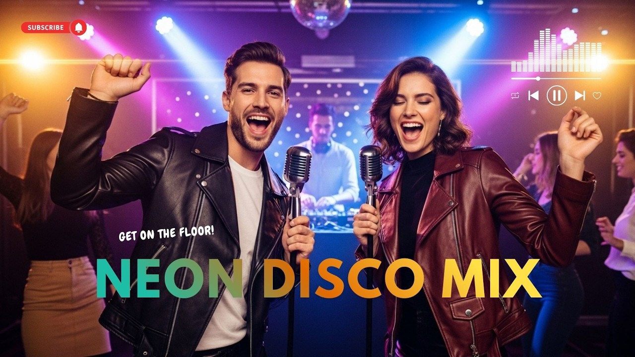 GET ON THE FLOOR | Neon Italo Euro Disco Mix: Premium 80s Club Dance