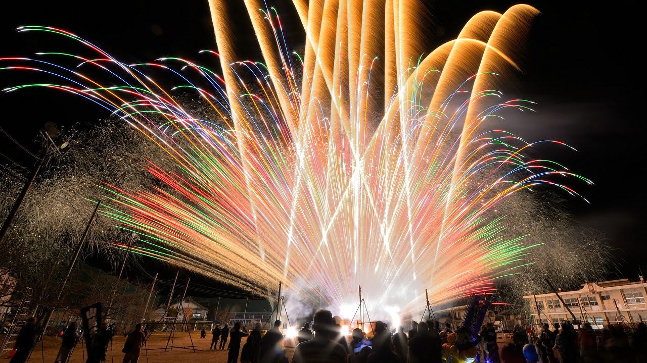 2016 知久平諏訪神社御柱祭 ミュージックスターマイン♪（アルプス）