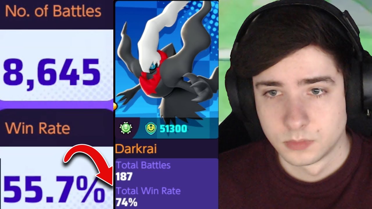 Самый нормальный враг игрока DARKRAI | Pokemon Unite