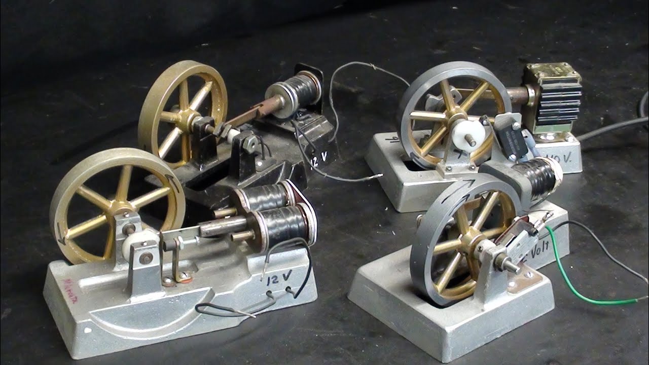 Electric Model Engine MOTOR Collection #795 TUBALCAIN