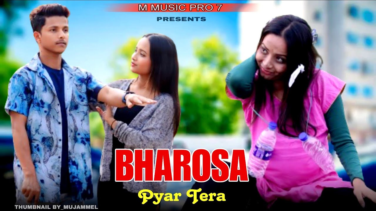 Bharosa Pyar Tera | Sahir Ali Bagga | Bawafa Sad Love Story | Anda Or Pagli Sad Love Story